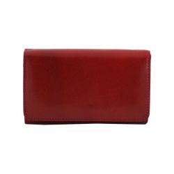 Barberini's - klasyczne portfele damskie - Czerwony 