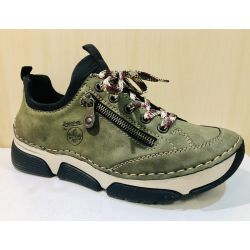 Damskie Sneakersy RIEKER 45973-90 Metallic